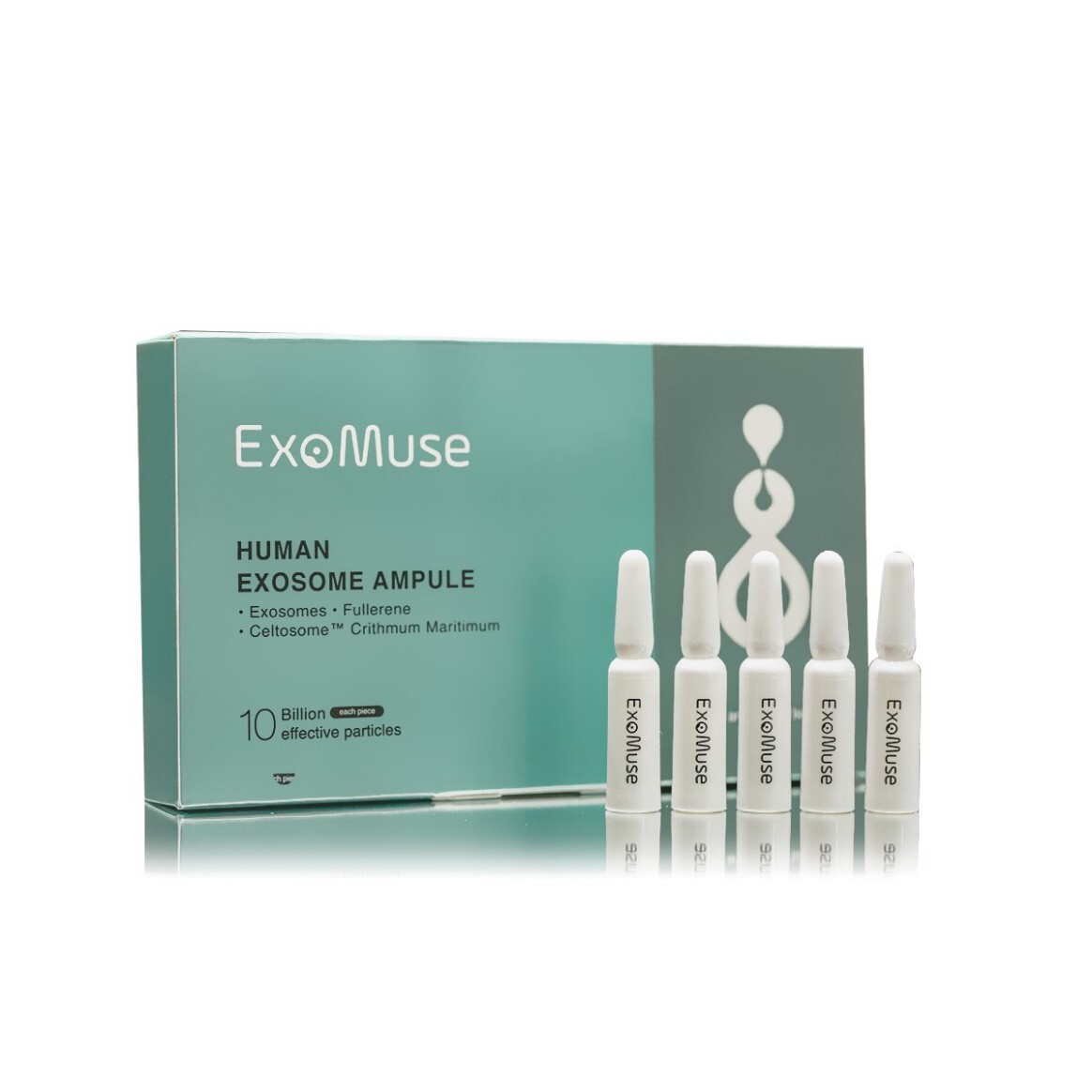 Taiwan ExoMuse 艾萬霖 外泌體 緹絲安瓶5支/盒  Human Exosome Ampoule【正品】艾萬霖生技  高濃度臍帶間質幹細胞外泌體100億颗 重啟肌膚年輕潛能