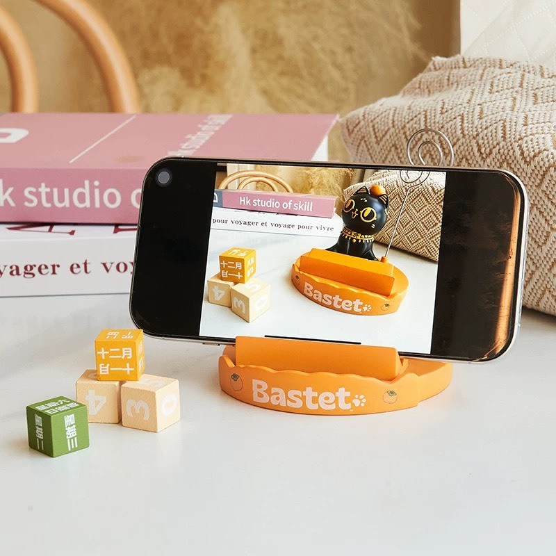 大英博物館｜巴斯特系列｜柿柿如意日曆便簽夾桌面小擺件