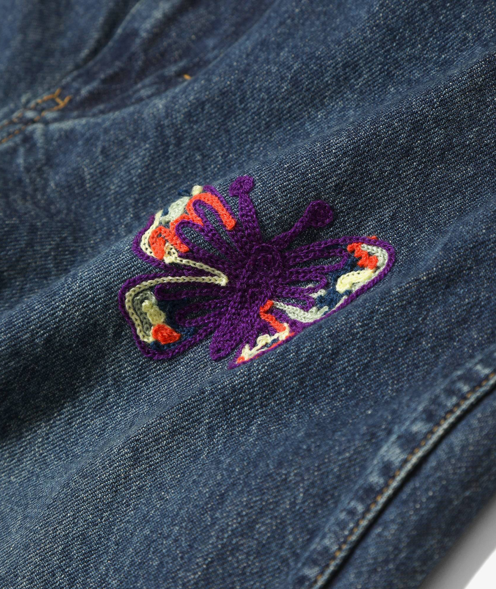 n*n様 Needles Papillon Patches Straight J NEEDLES＞ Mens PAPILLON