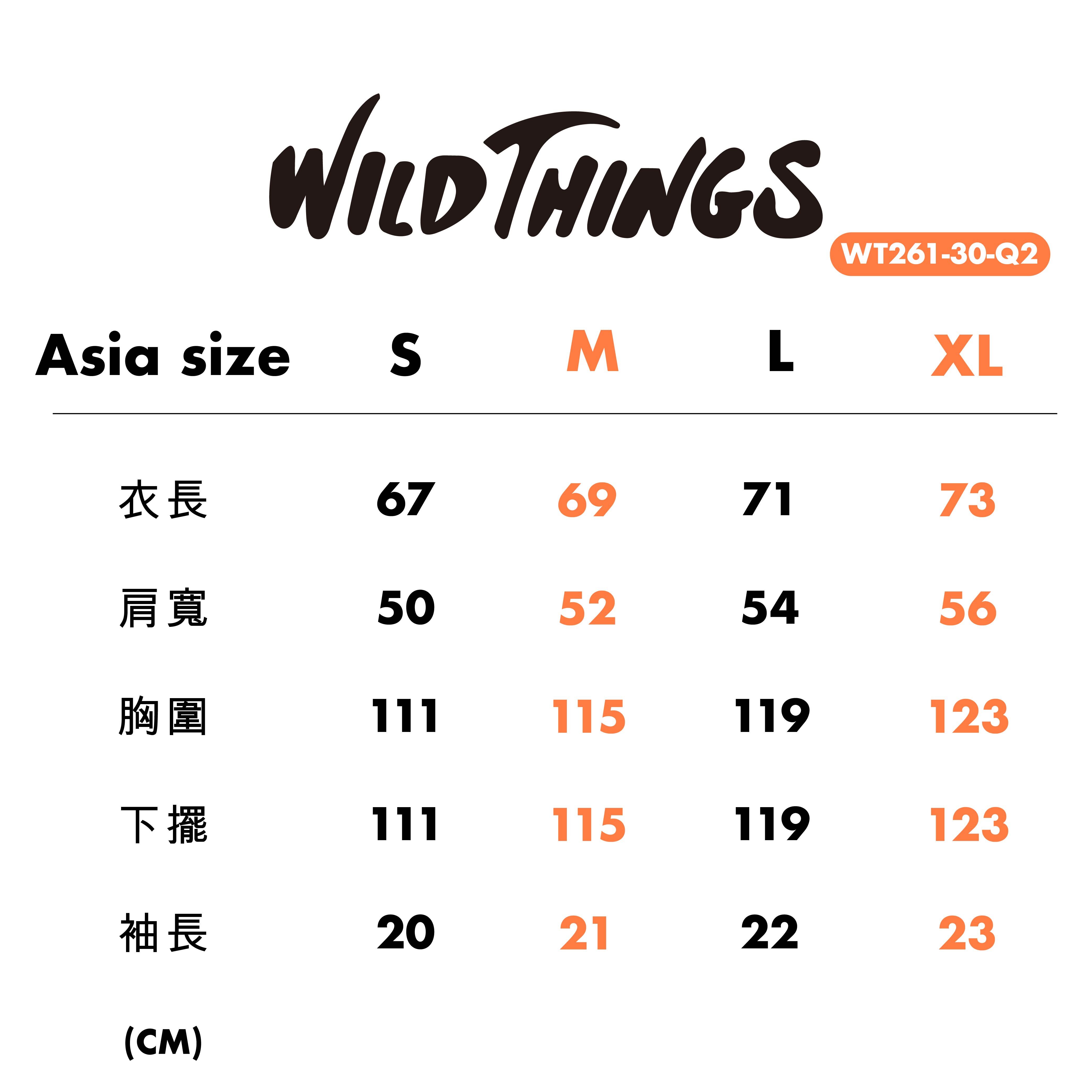 Wild Things BIRTH PLACE 涼感短Tee WT261-30-Q2