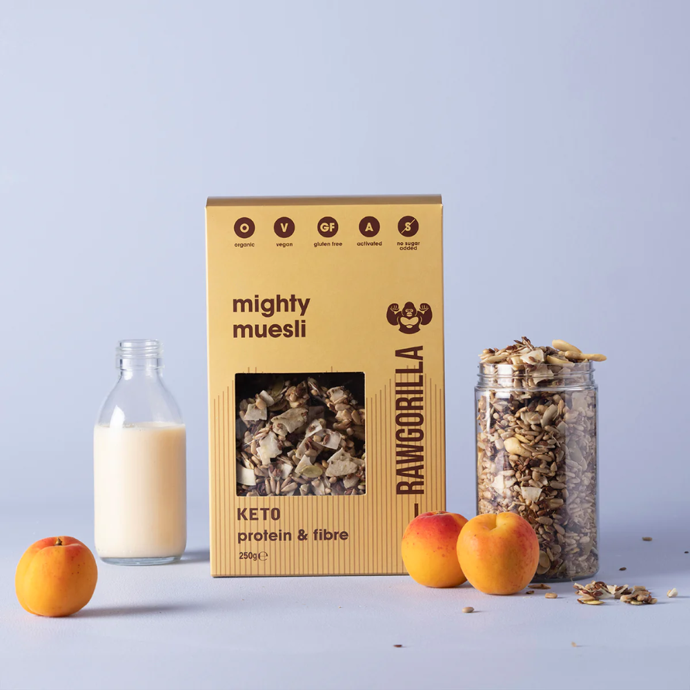 【Damaged packaging】 Raw Gorilla Keto Mighty Muesli (250g) (57115D)
