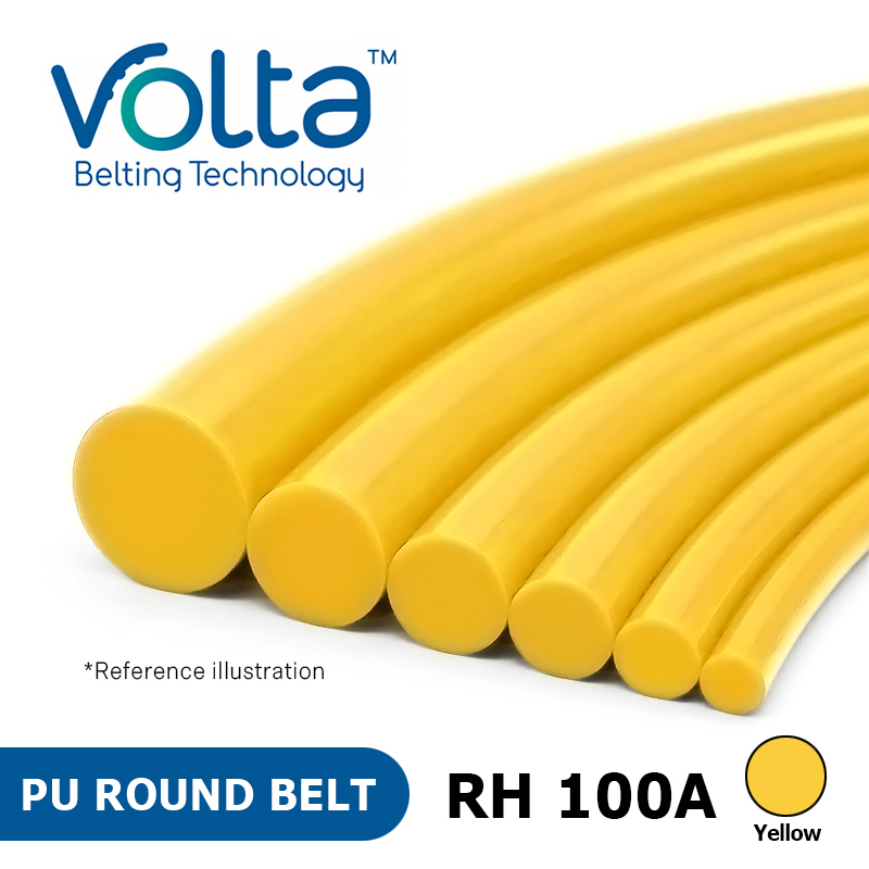 Volta PU 圓帶 - RH 100A 黃色