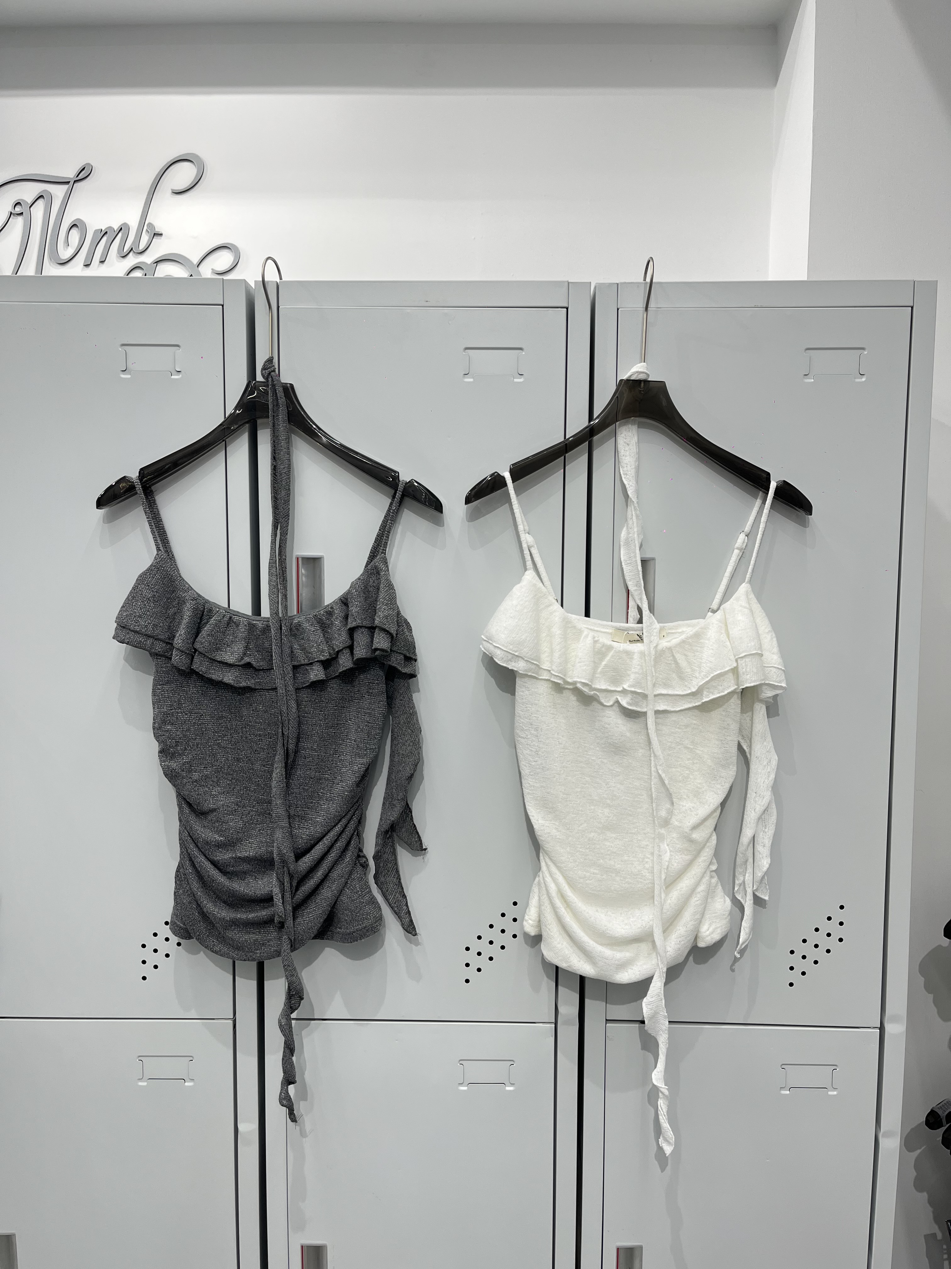 小腹隱形抓腰細肩繞脖背心