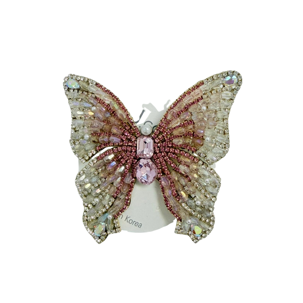 AUS-JJG0322-222 晧石+施華洛水晶全人手製作髮夾 (B6)