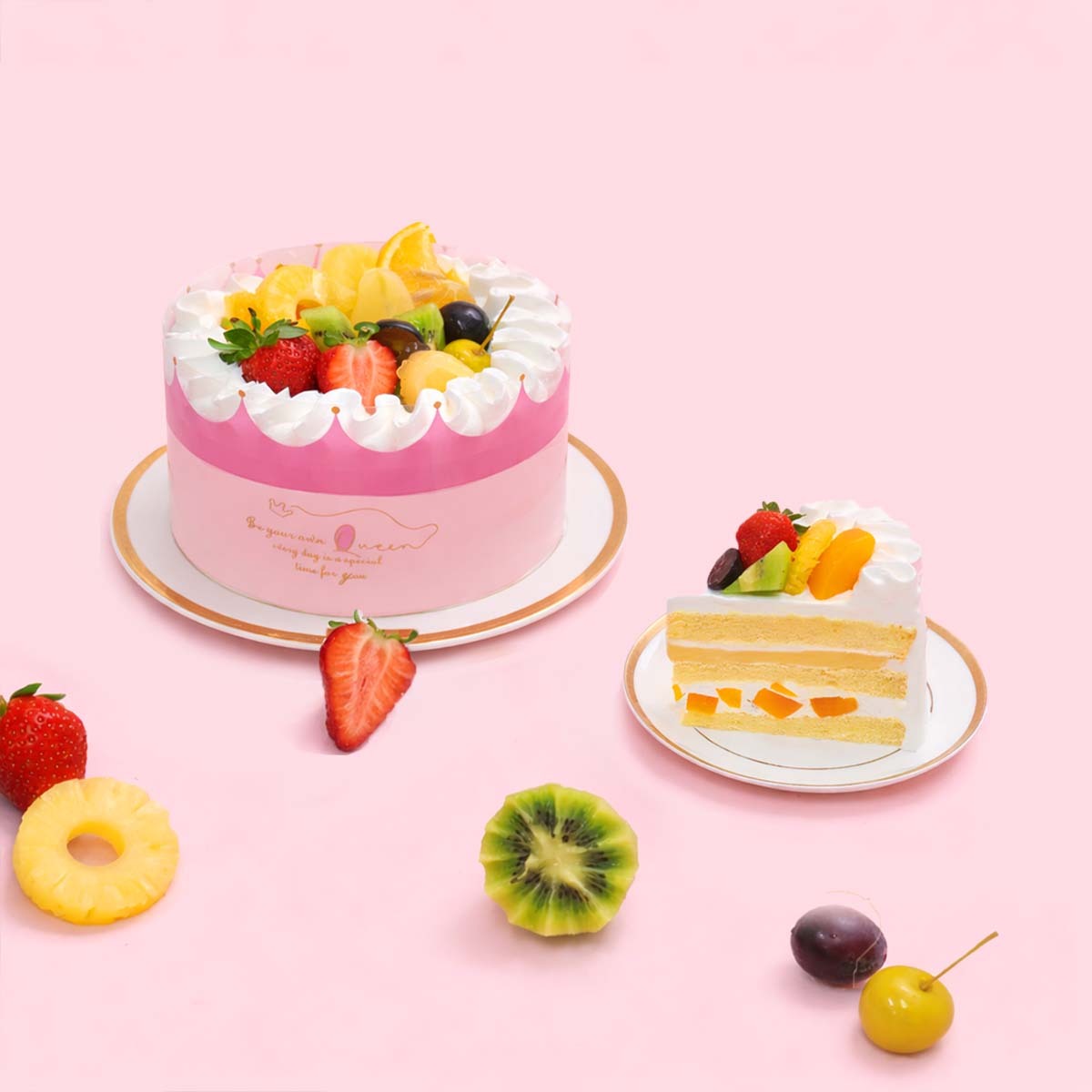 【限店取】繽紛菓語 6-12吋【母親節蛋糕/水果蛋糕/鮮奶油蛋糕/2026母親節】