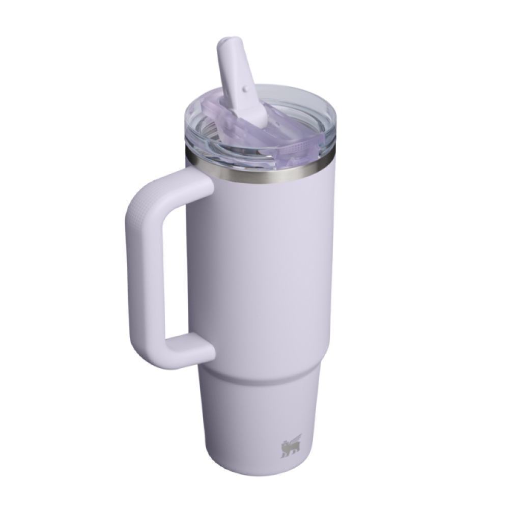 STANLEY 防漏吸管隨手杯 0.88L / 柔霧紫