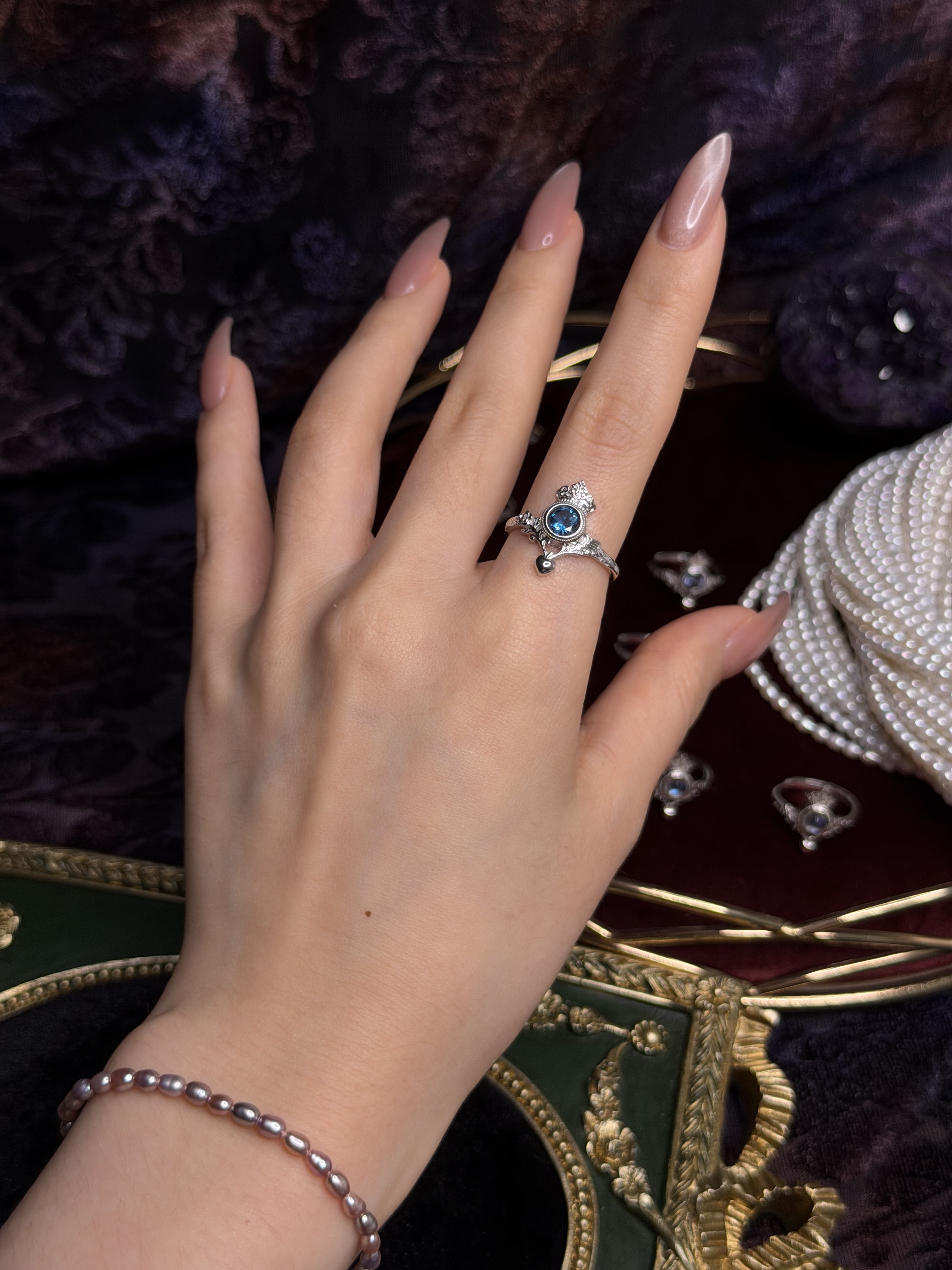 白雪公主 獨家原創 倫敦藍托帕石