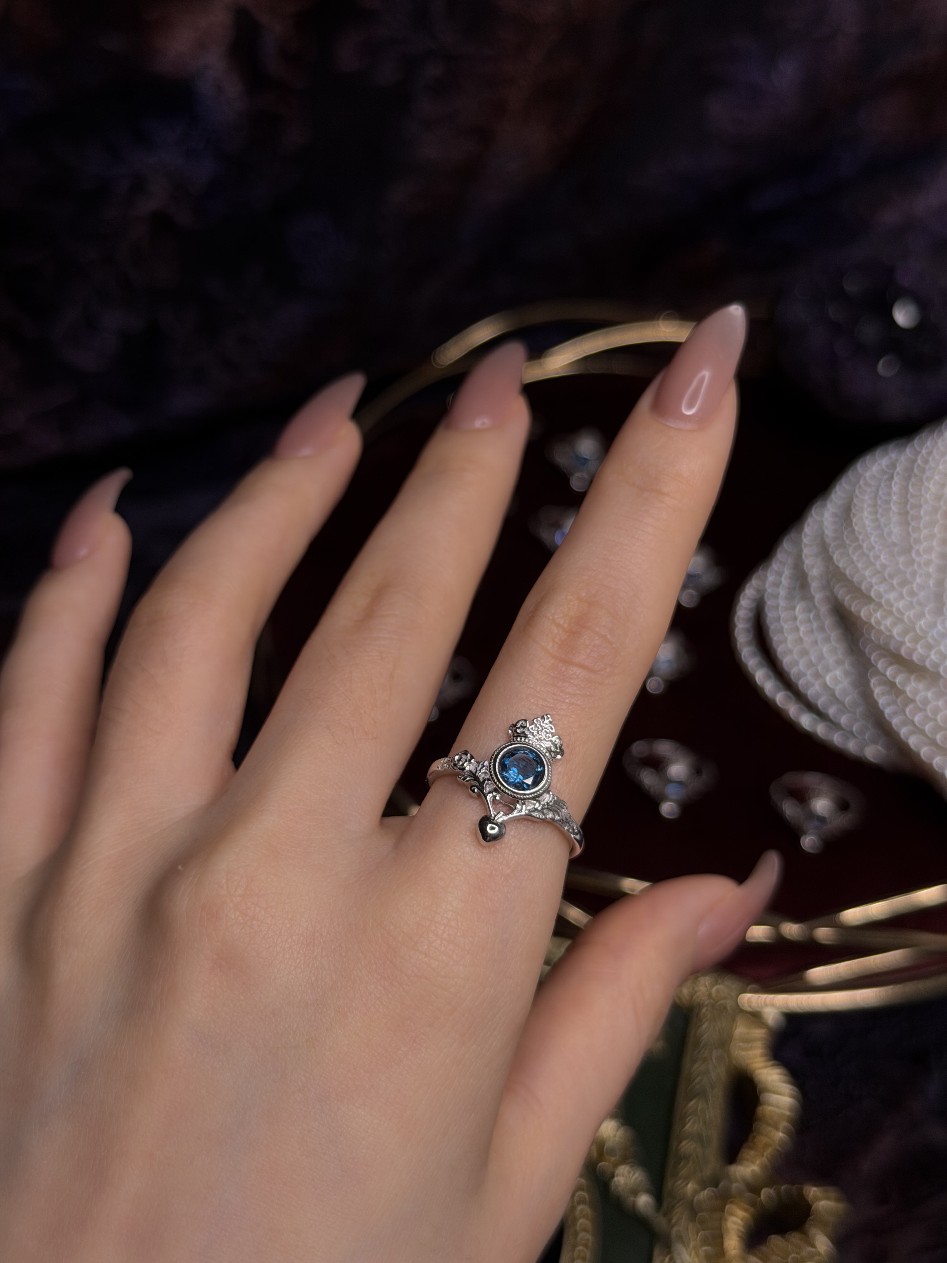 白雪公主 獨家原創 倫敦藍托帕石