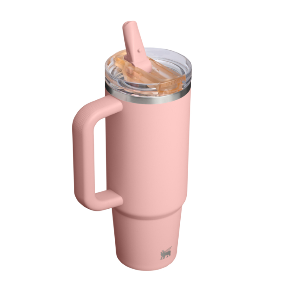 STANLEY 防漏吸管隨手杯 0.88L / 蜜桃粉