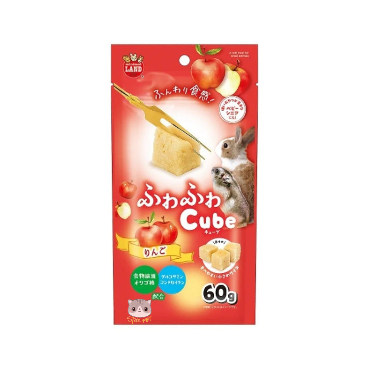 Marukan 小動物鬆軟蘋果蛋糕磚 60g