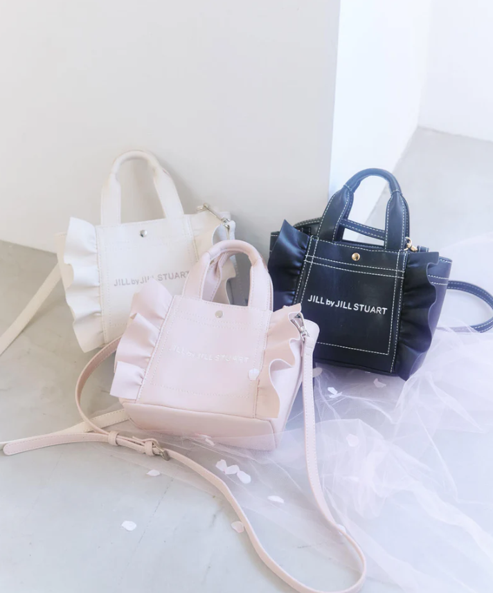 [預購] JILL by JILL STUART 荷葉邊迷你手提包