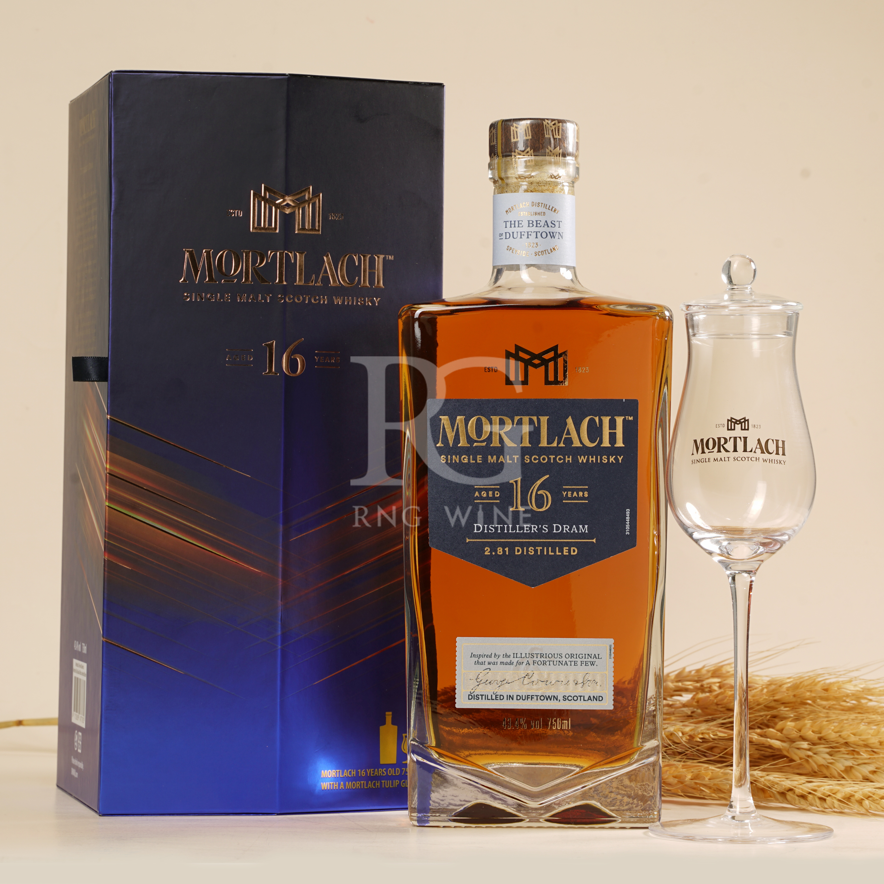 Mortlach 16 Year Old Single Malt (Gift Set with Glass)
