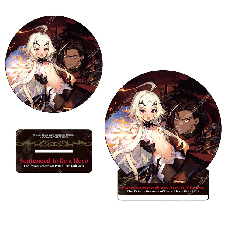 判處勇者刑(原作) 壓克力杯墊立牌 A