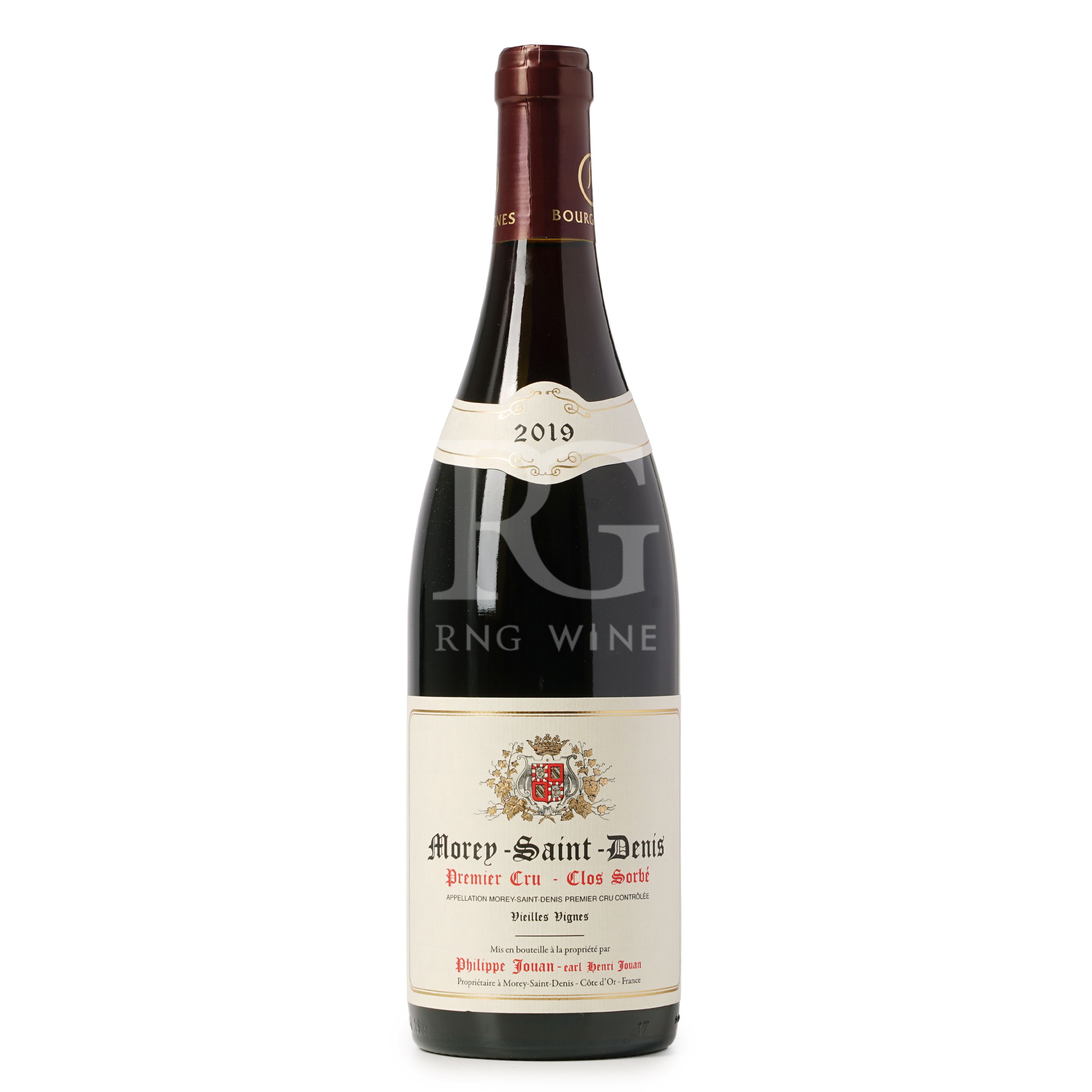 Henri Jouan Morey Saint Denis 1er Cru Clos Sorbe Vieilles Vignes 2019 (RP94)