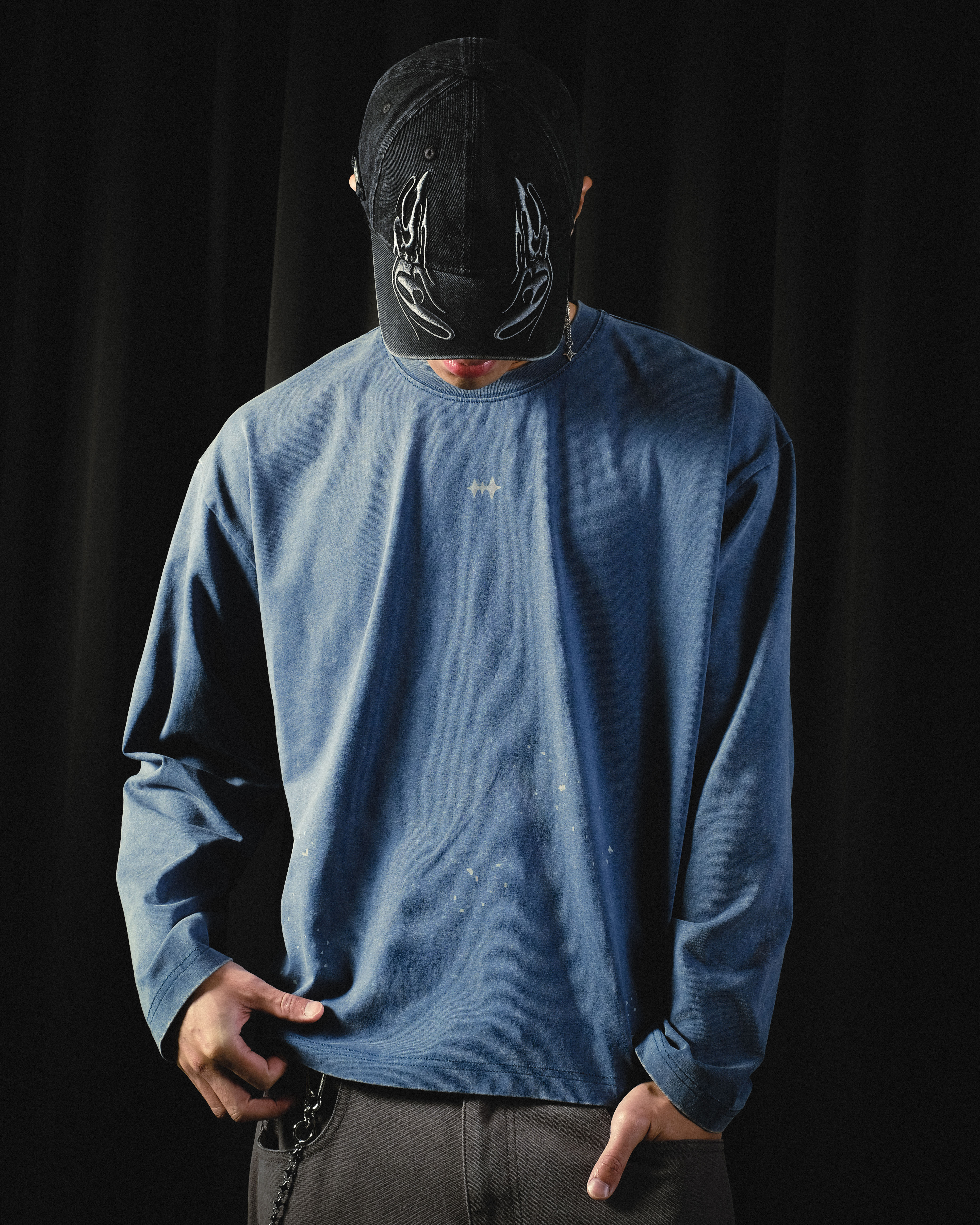 STARTING LINE L/S TEE - BLUE