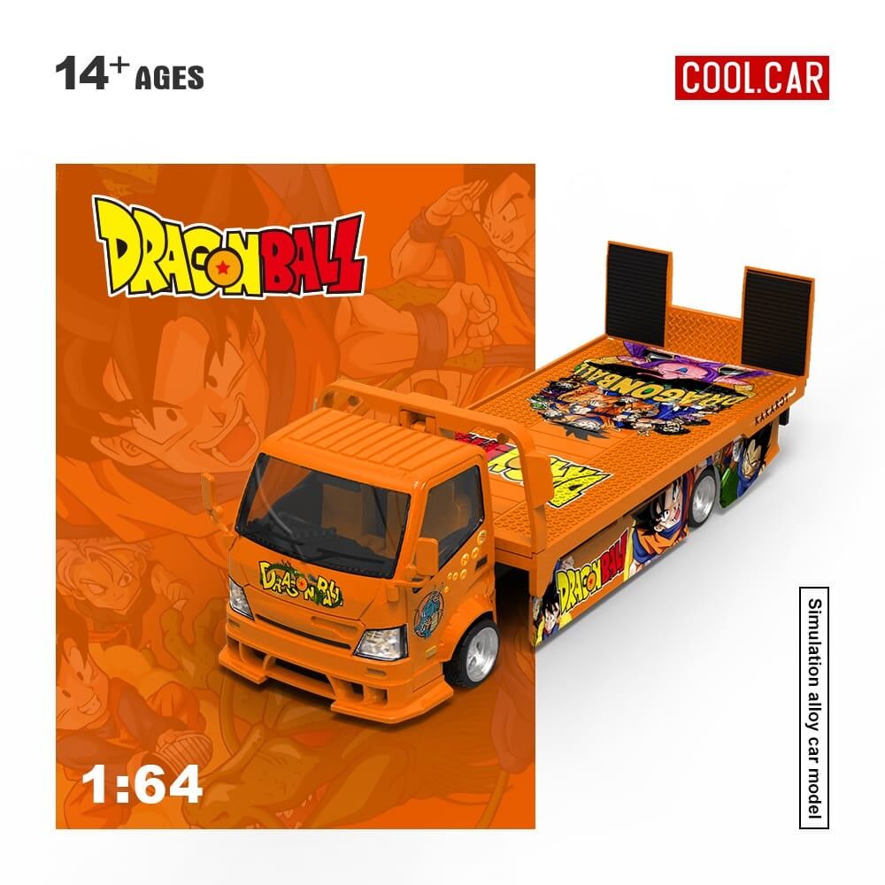 預訂:1/64 Cool Car Hino 300 Tow Truck Dragon Ball (CC647233 )