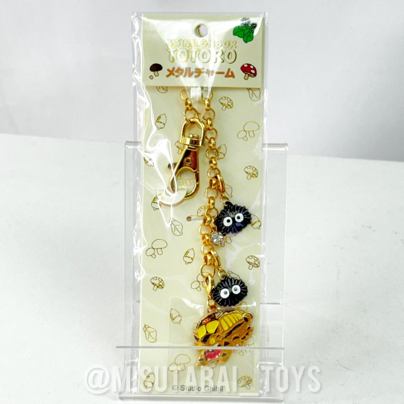 Studio Ghibli 宮崎駿 龍貓 貓巴士 金屬吊飾