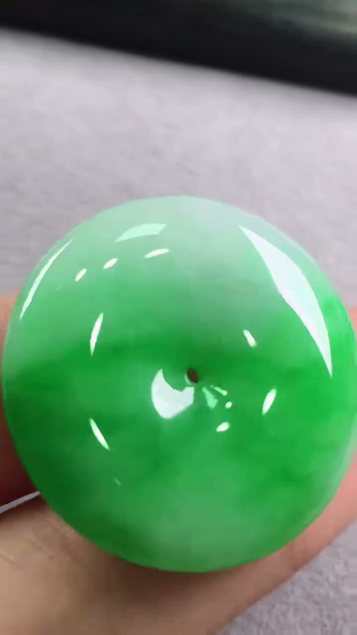 38345 翡翠平安扣 (28mm直徑)