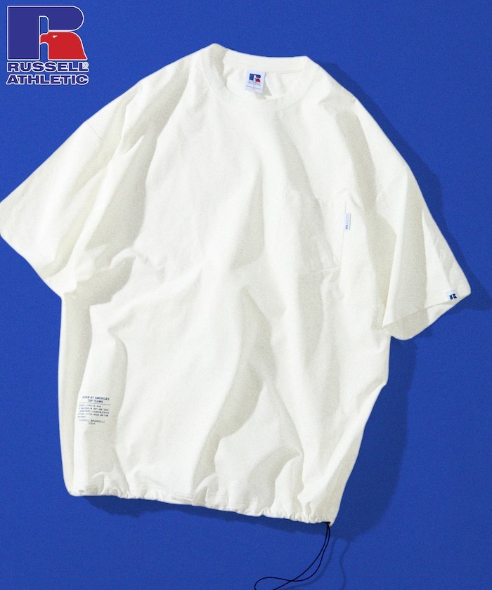 日本 Russell Athletic x Freak's Store 吸湿速乾 Pocket T-Shirt