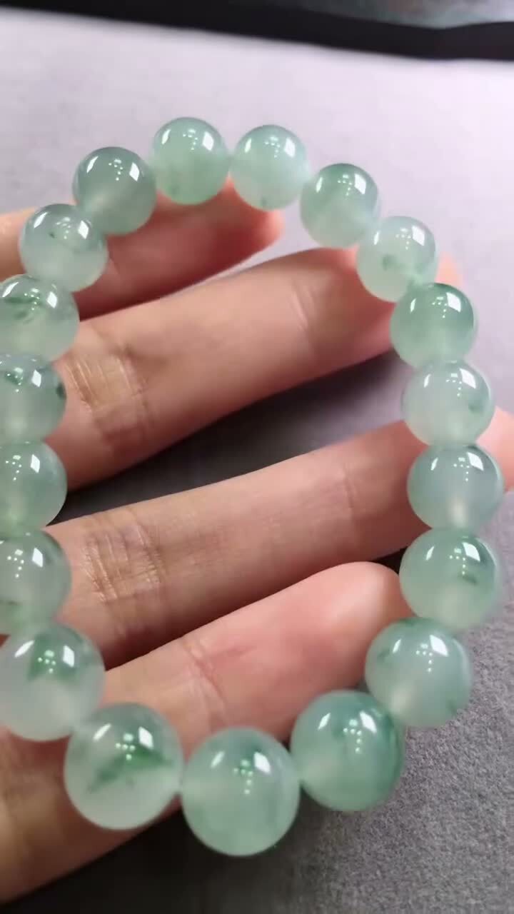 38346 翡翠手串 (10mm直徑)