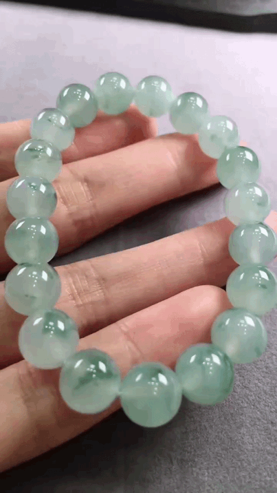 38346 翡翠手串 (10mm直徑)