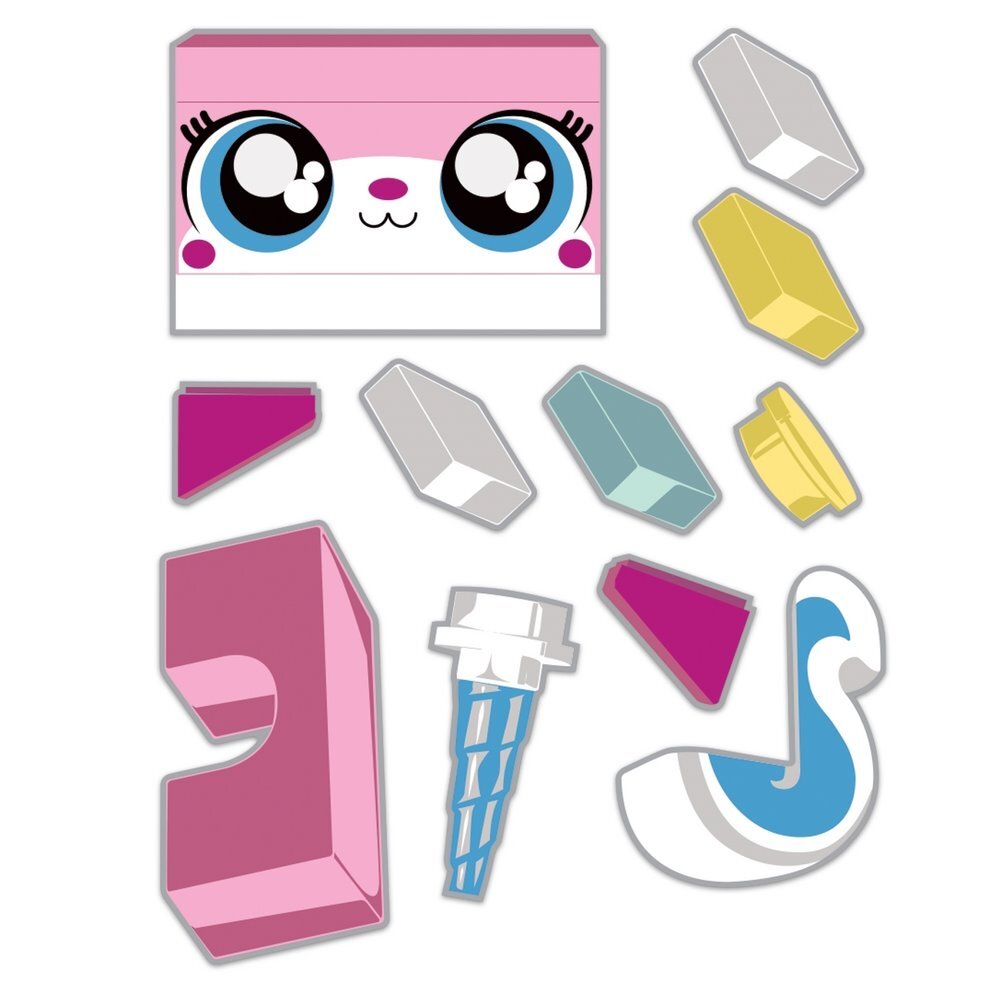 LGL-52364 LEGO拼圖靜電貼-獨角貓