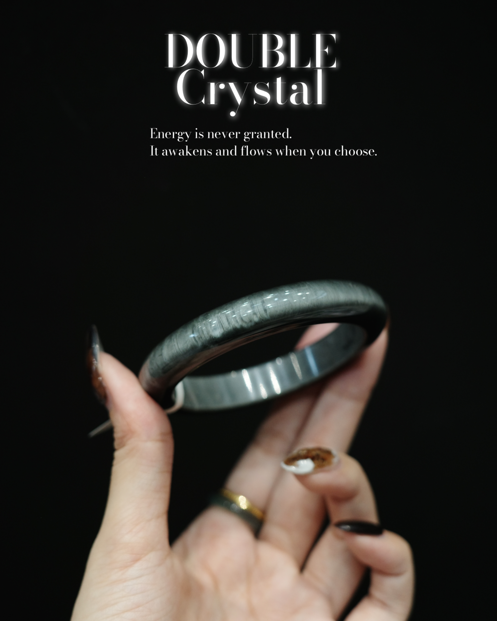 疏星淡月｜鷹眼石｜56圈口