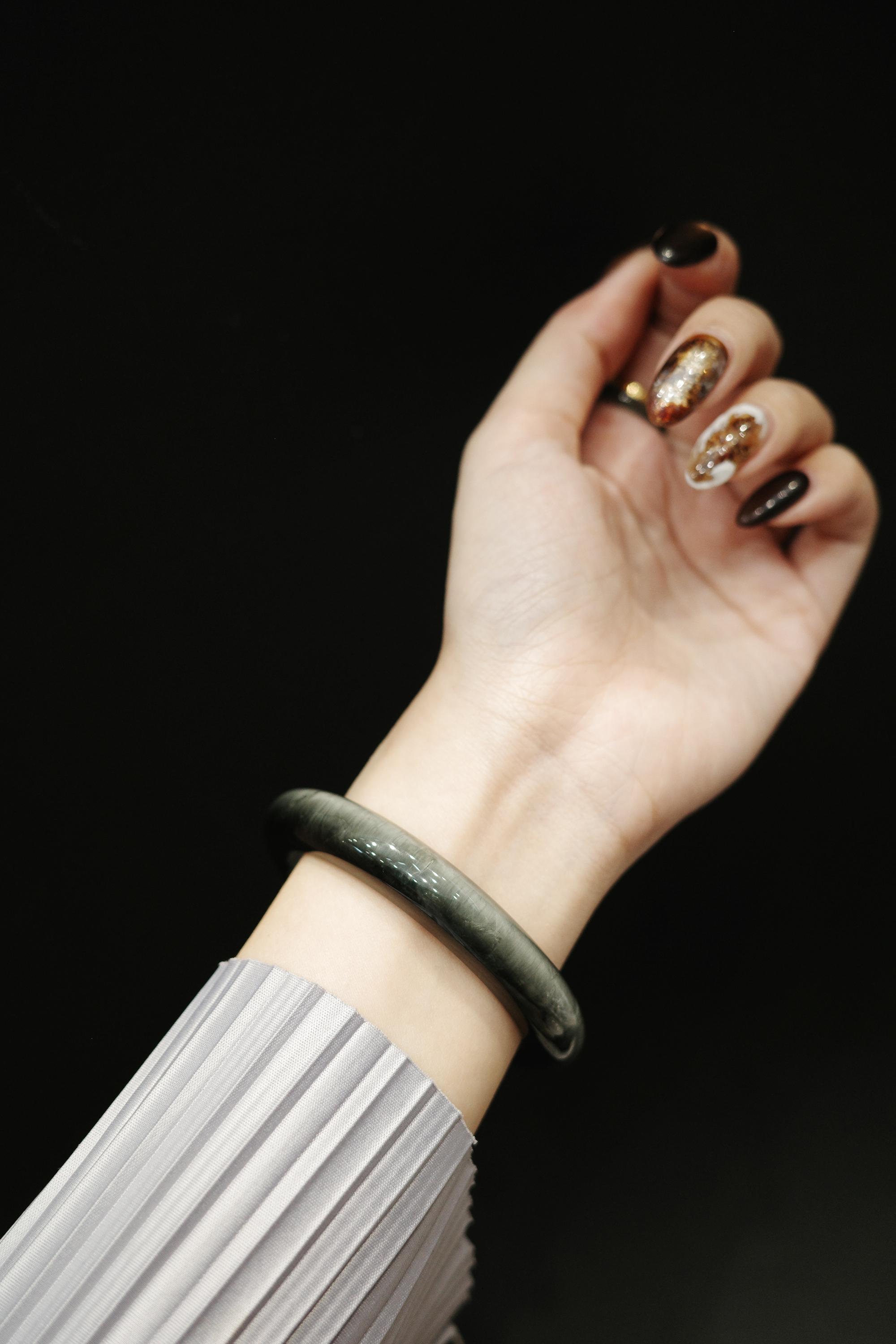 疏星淡月｜鷹眼石｜56圈口