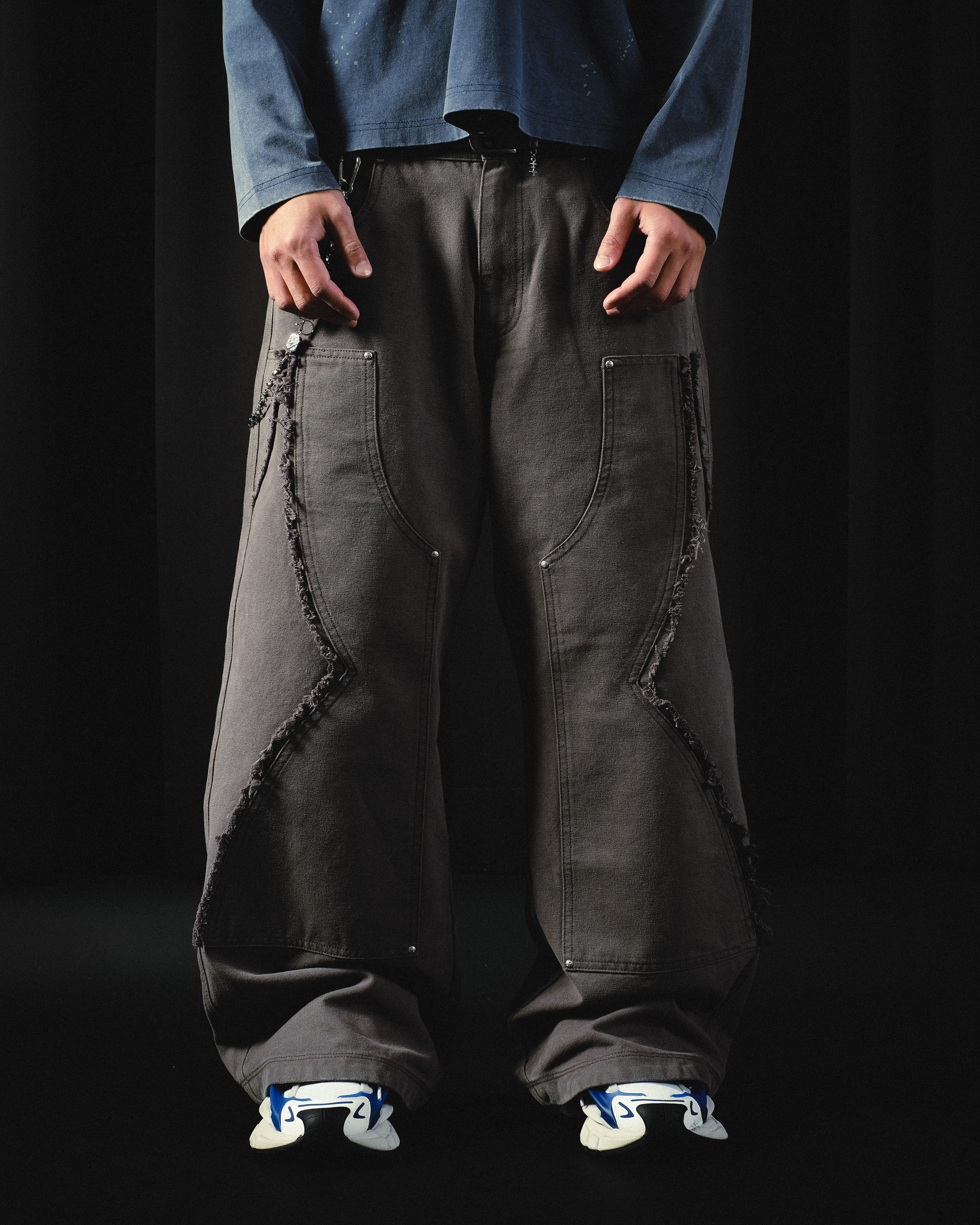 STELLAR CUT DOUBLE KNEE TROUSERS