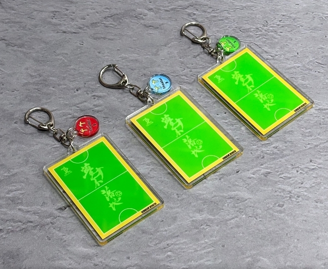 造型鑰匙圈 - 巧固球球場