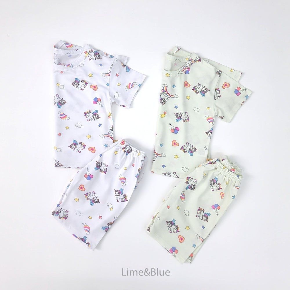 Lime&Blue Stella Unicorn Set