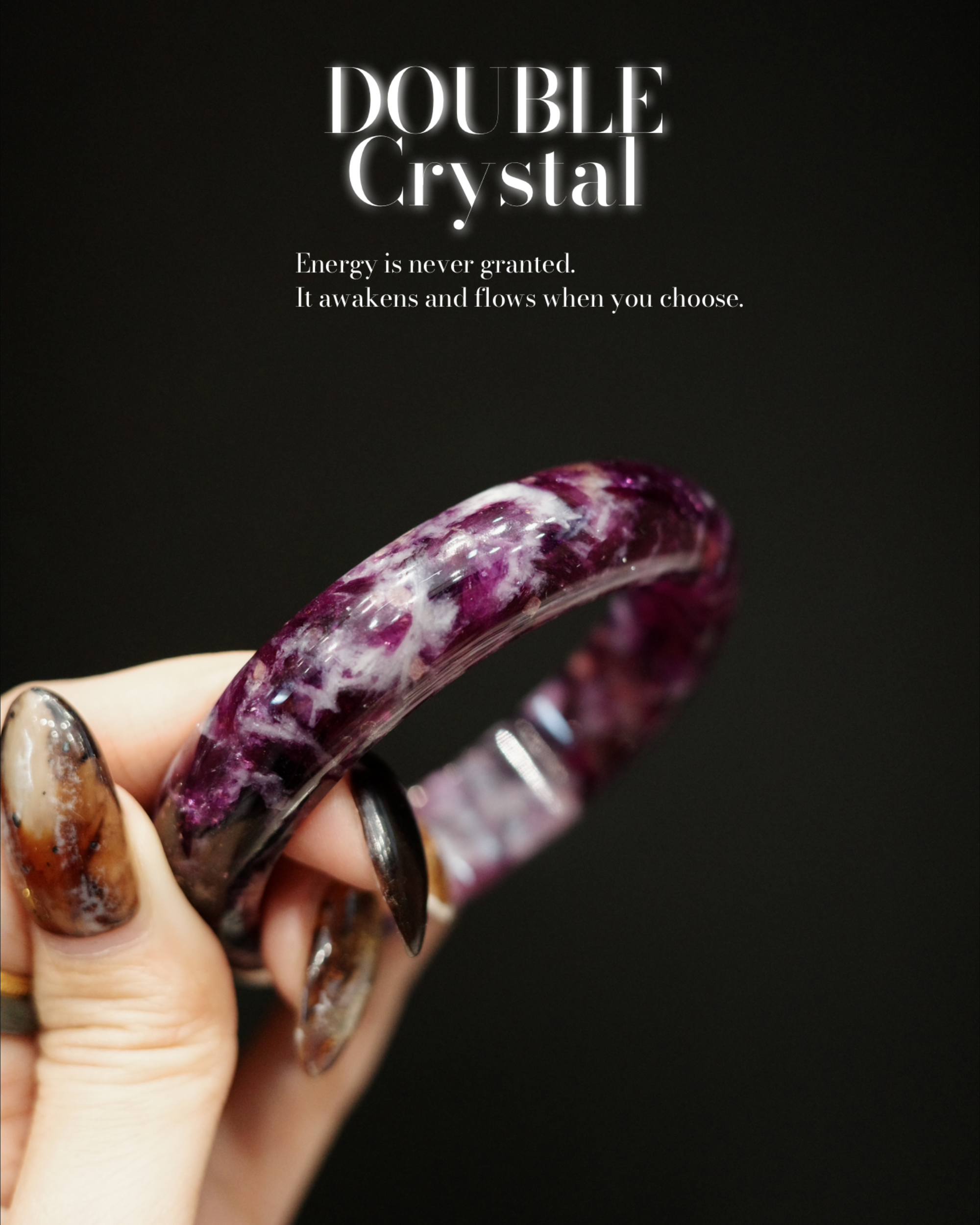 藍莓優格糖｜祖母晶｜56圈口