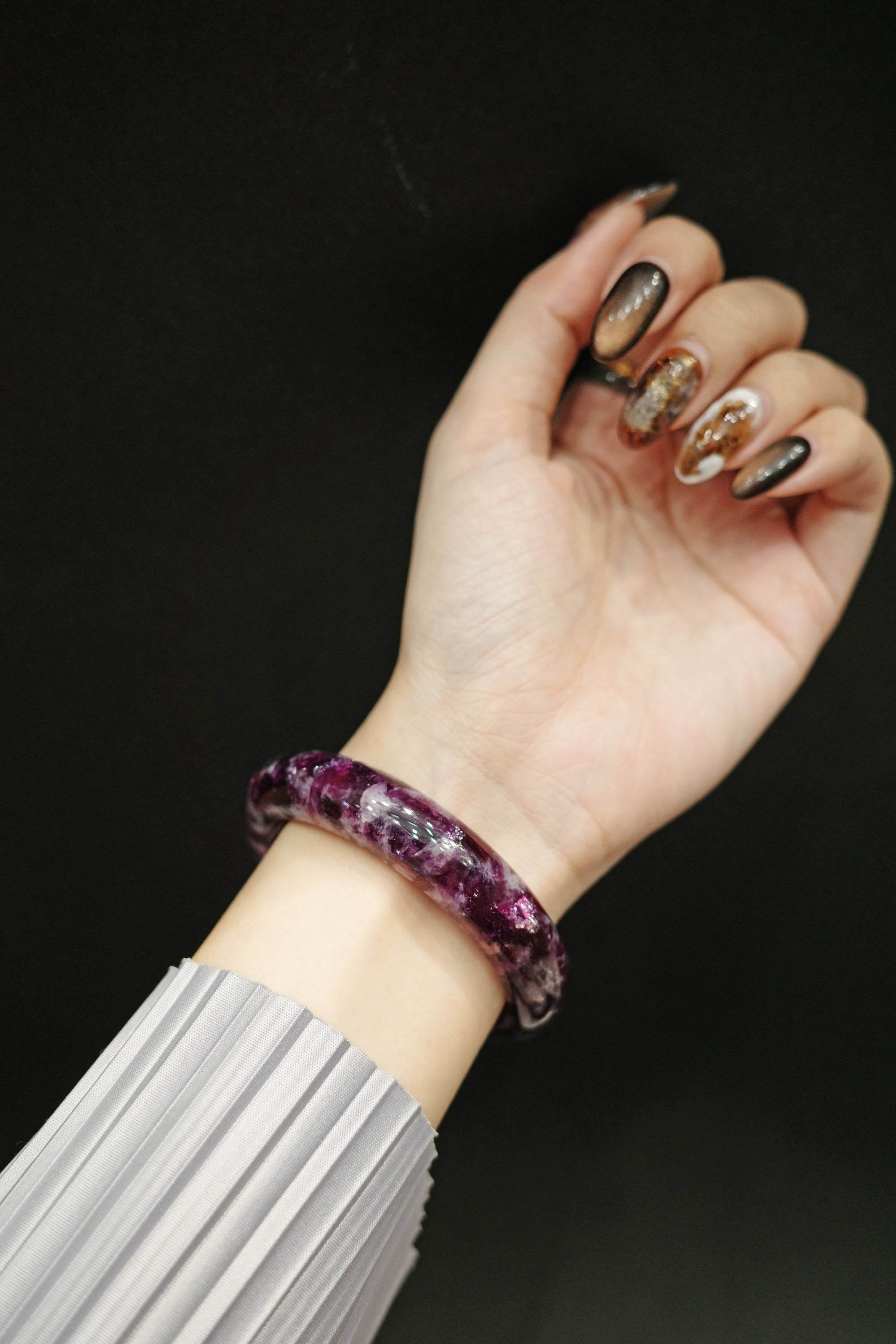 藍莓優格糖｜祖母晶｜56圈口