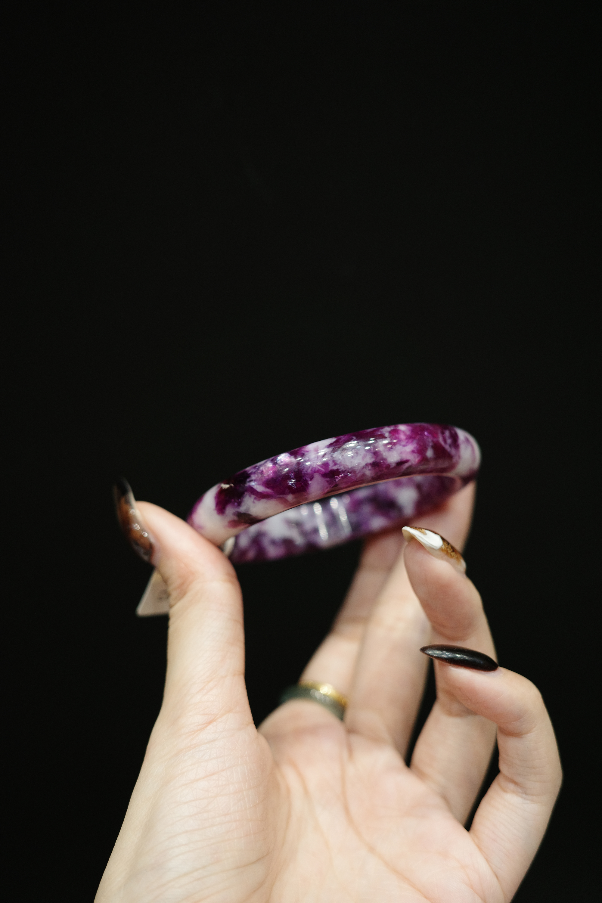 藍莓優格糖｜祖母晶｜56圈口