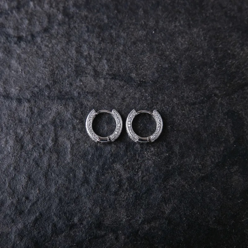 代購-Gold Coast 經典滿鑲圈式耳環