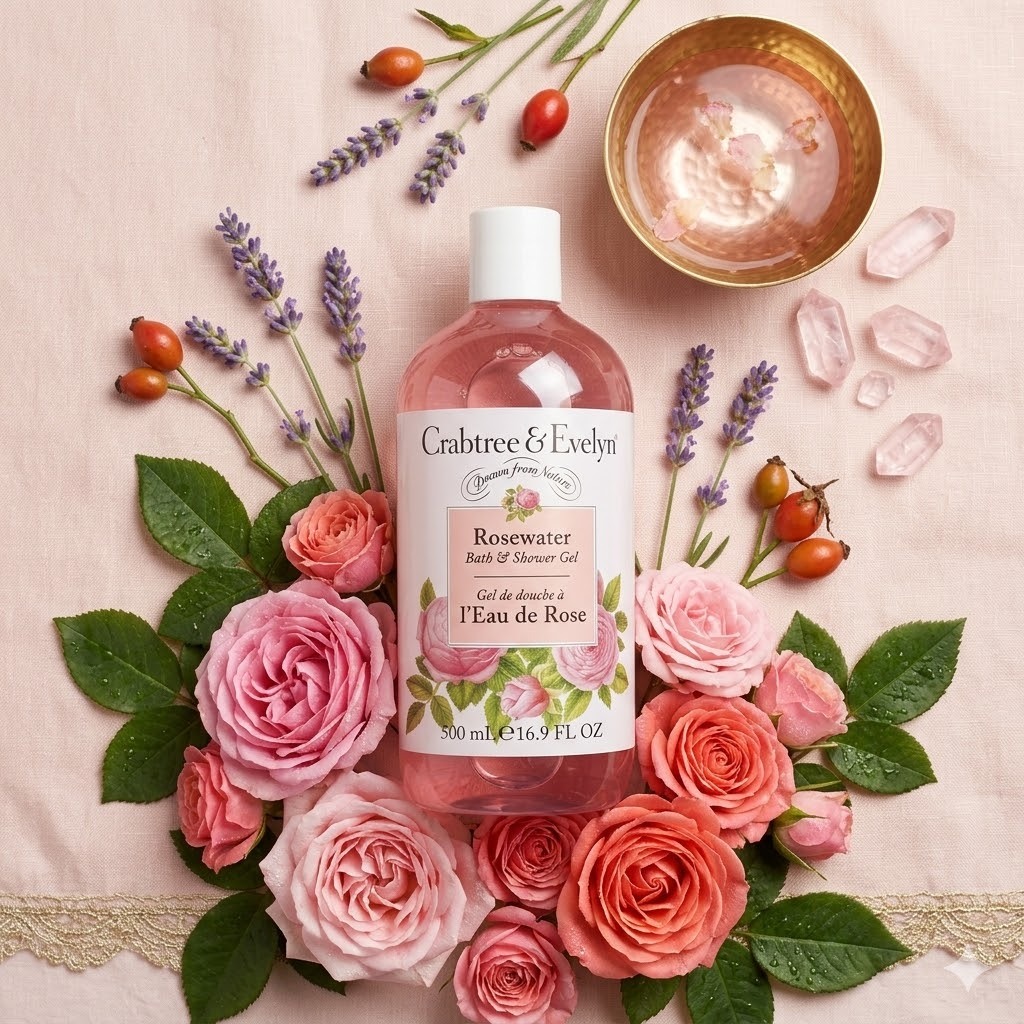 【直播】LX031920 Crabtree & Evelyn 玫瑰沐浴露 500ml