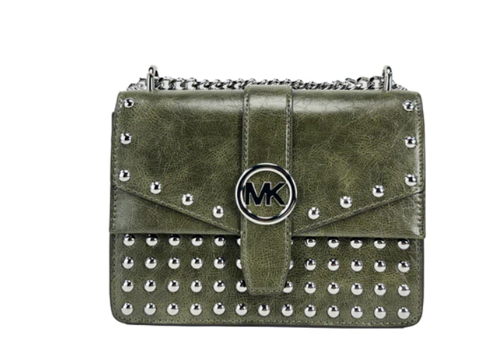 [S] MICHAEL KORS OLIVE 35F5SGRC1Y GREENWICH SM FLAP XBODY, 197853810679 (SMK1346)