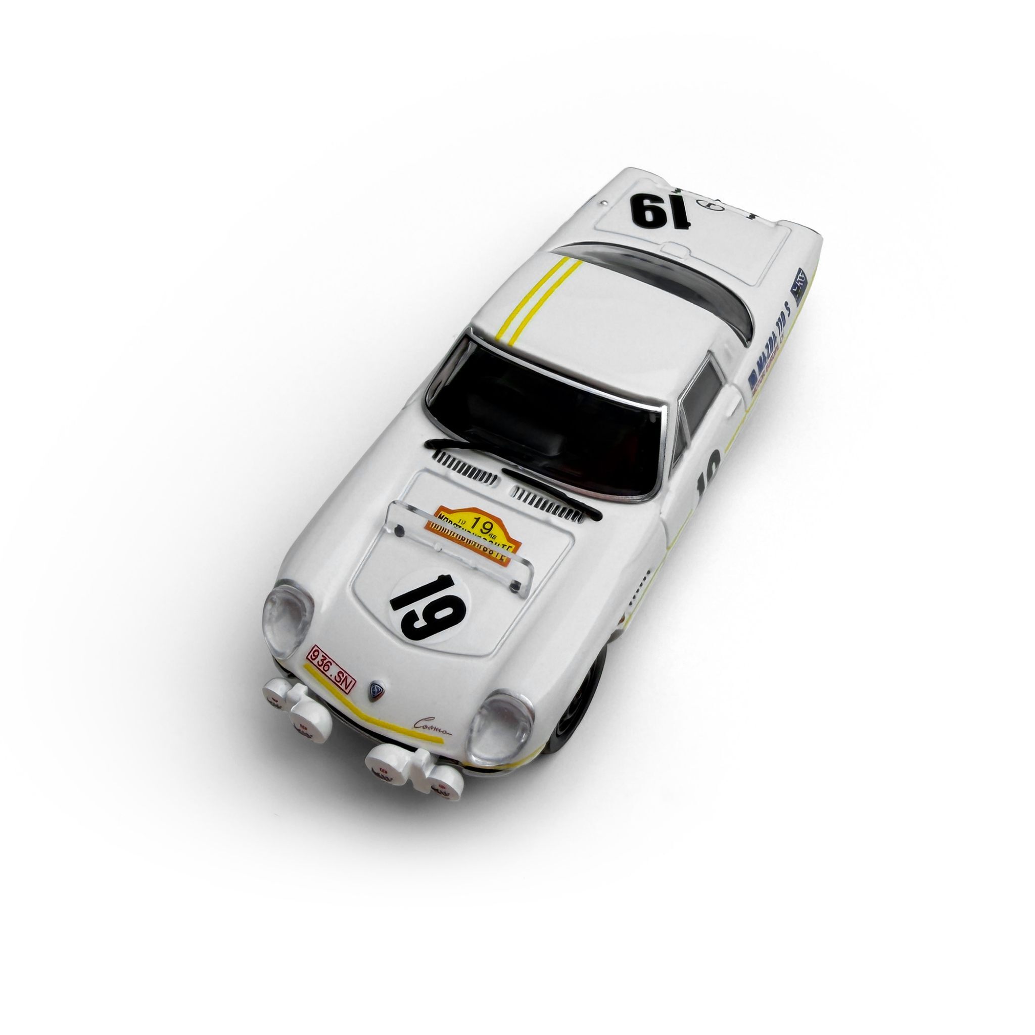 預訂:1/64 Model Model Mazda Cosmo Sport No.19 of Marathon De La Route 1968 (MM64-MCS-001)