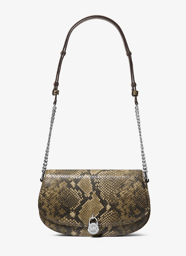 [S] MICHAEL KORS OLIVE 35F5SIMM8G MILA MD EW SLING MSGR, 197853811164 (SMK1345)