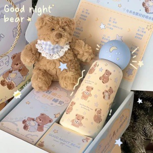 350ML Cute Chubby 316 Stainless Steel Thermal Bottle