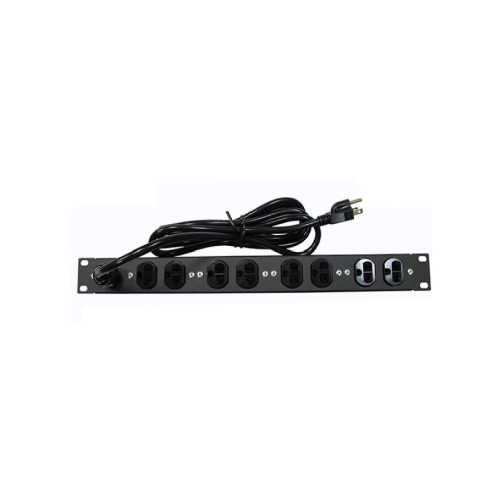 台灣製造S 台灣製造S / AC-10 10孔機櫃用電源排插(帶開關) — 三峽配件 / 週邊