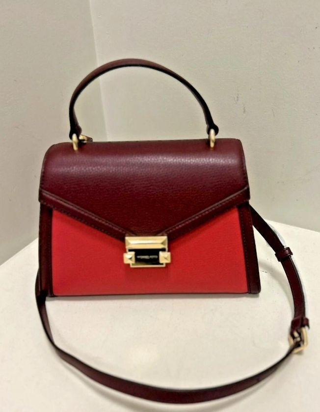 [S] MICHAEL KORS 35F4GWHS2T WHITNEY MD FLAP TH SATCHEL LEATHER,LTBRY SB MULTI, 197853079205 (SMK1134)