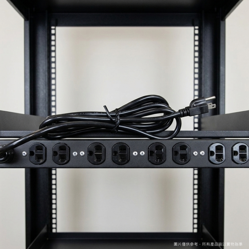 台灣製造S 台灣製造S / AC-10 10孔機櫃用電源排插(帶開關) 第 2 張圖片｜三峽配件 / 週邊