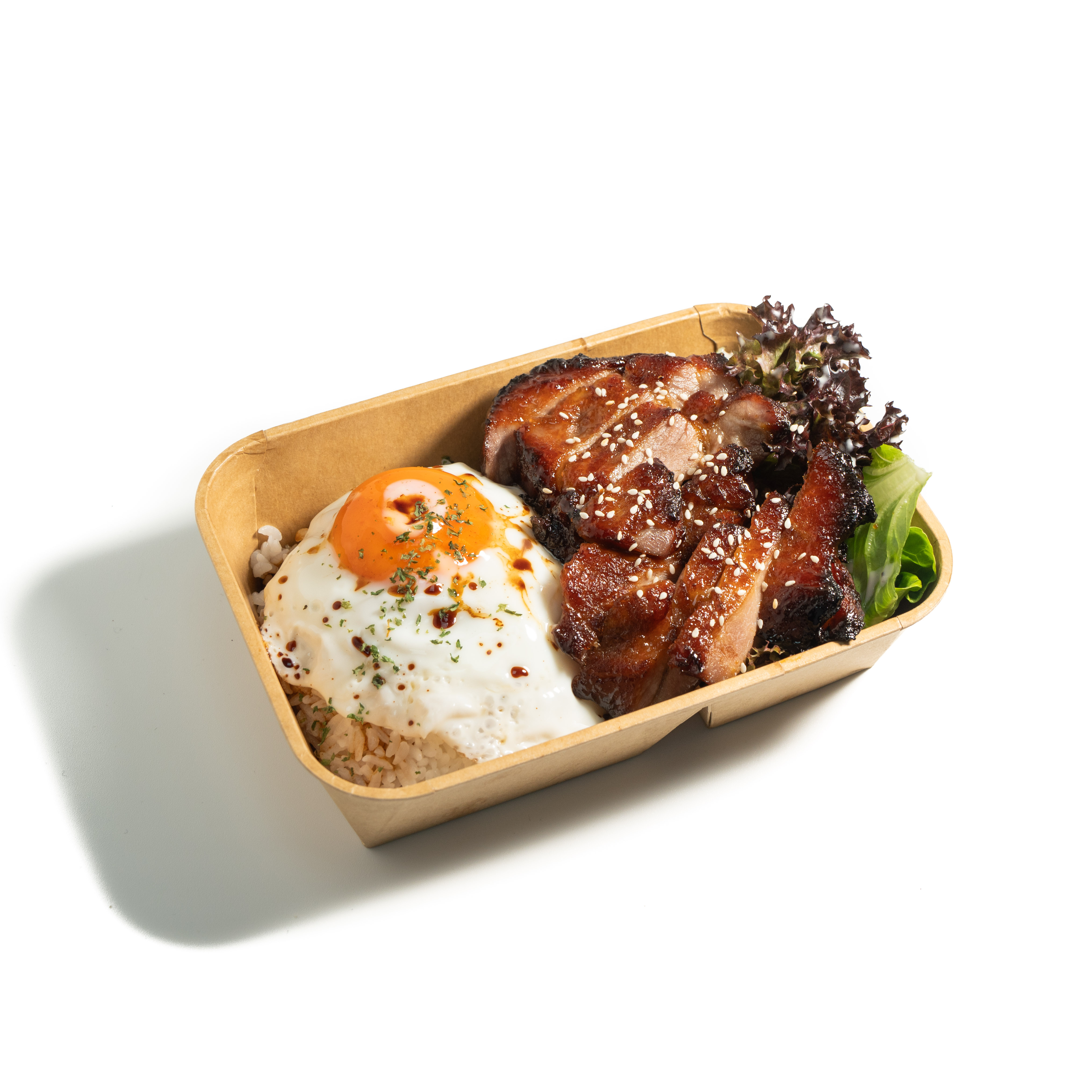 焰燒叉燒煎蛋飯