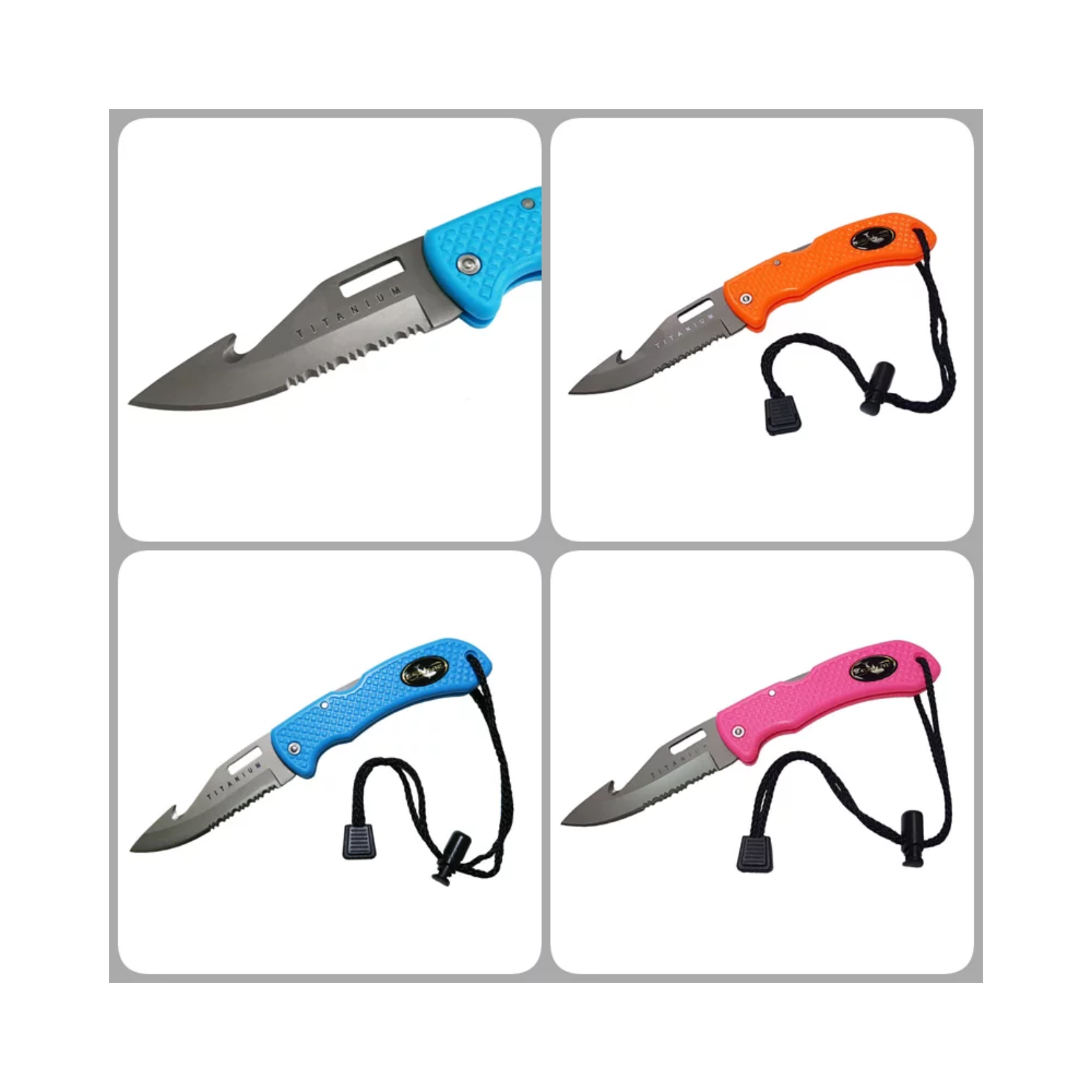 SAEKODIVE - 3008T 鈦合金BC折合刀