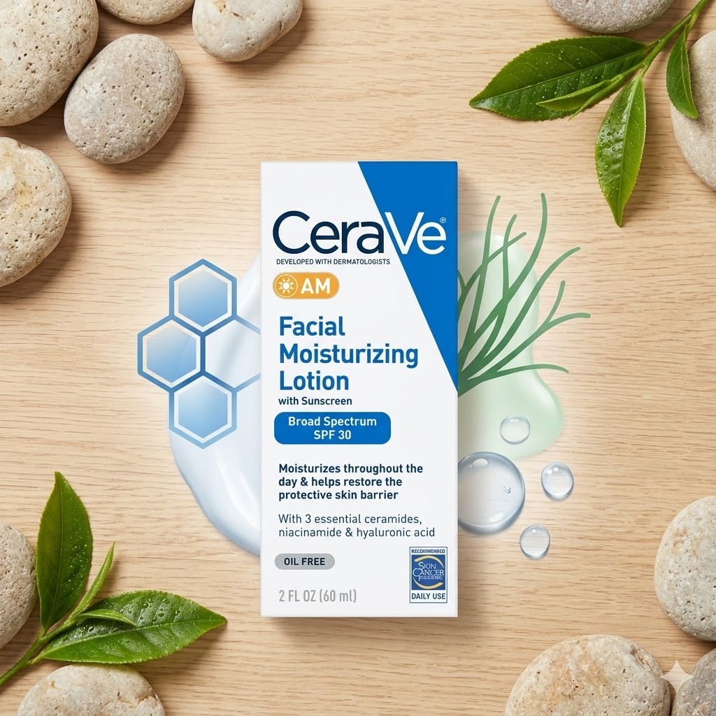 【直播】LX031925 CeraVe AM 全效保濕面霜 60ml