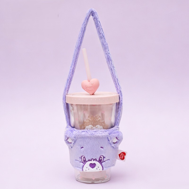 《6641》carebears毛絨手提杯套