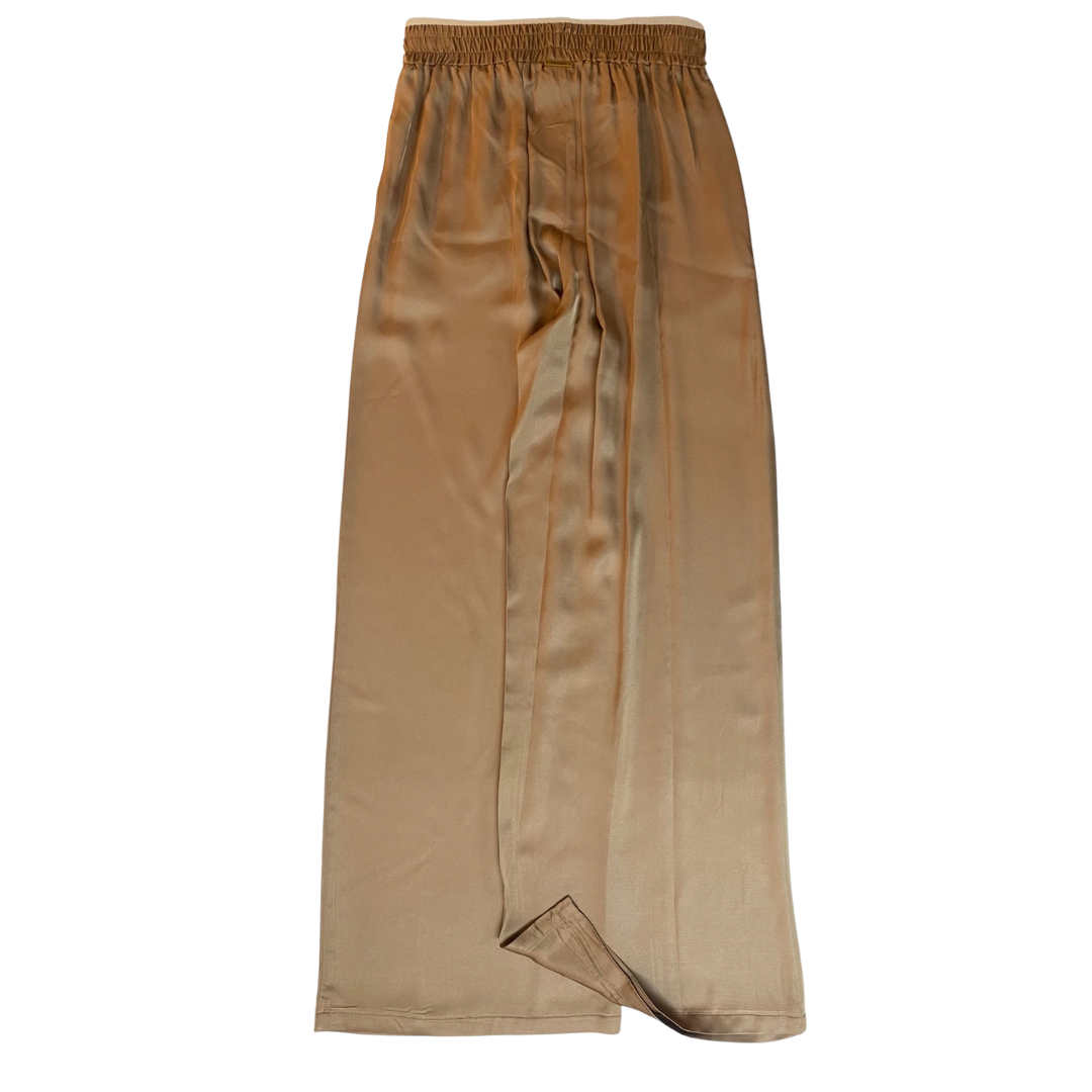 1TS0319-101 [TWINSET] Drawstring Trousers Walnut #261LL2LCC (C-EU-E)