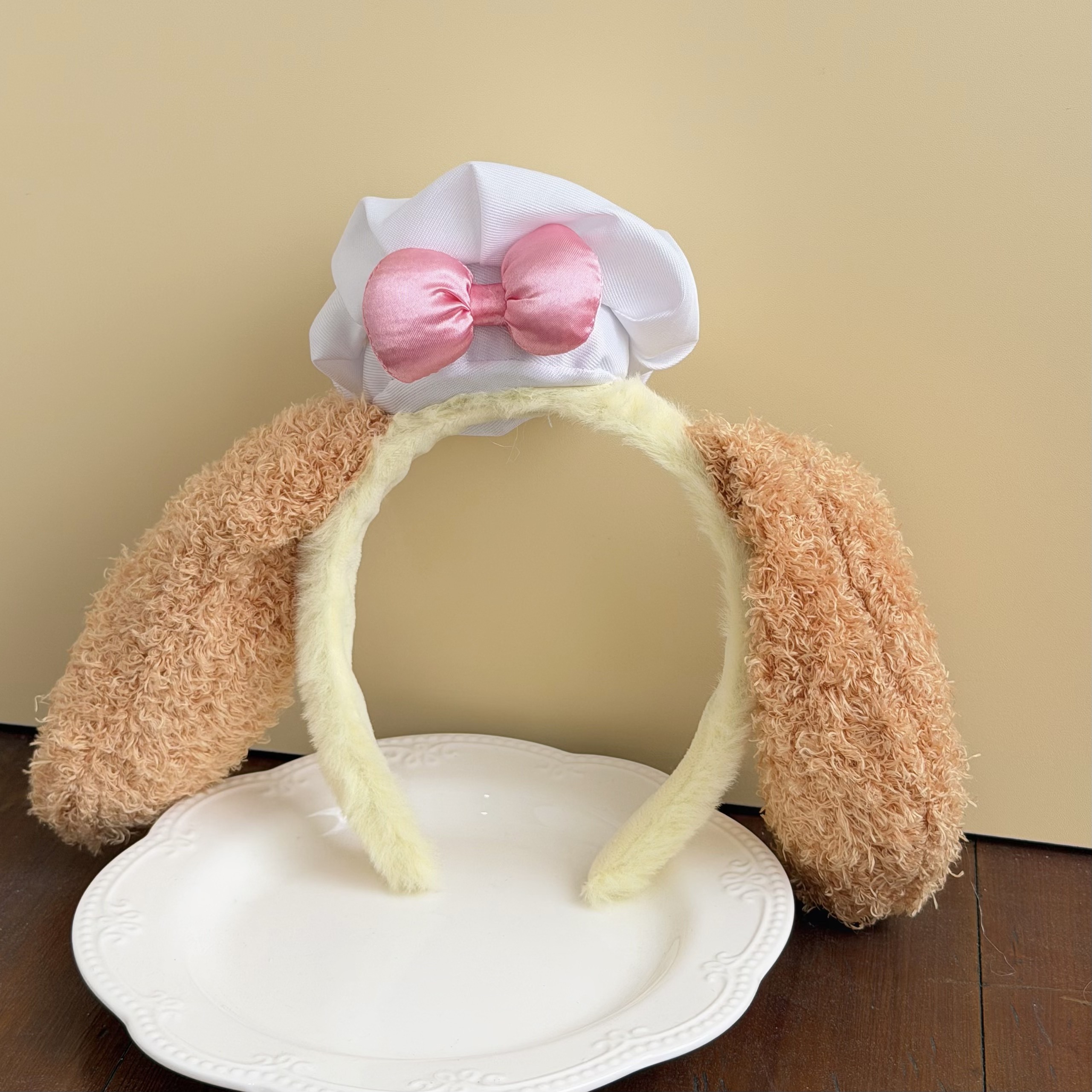 H270【質感💯】廚師小狗髮箍