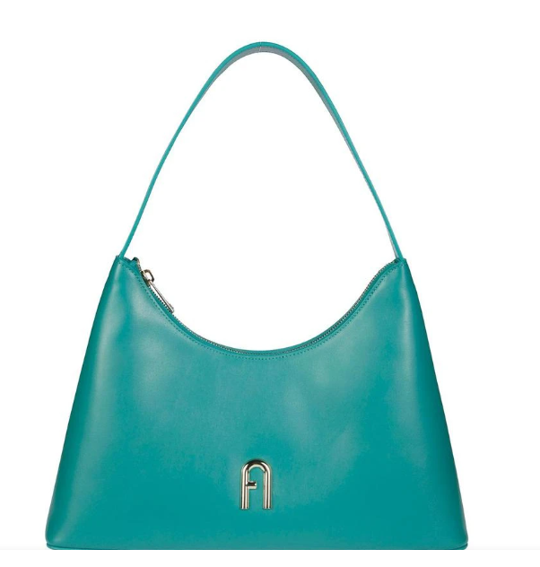 [U] FURLA TEAL WB013000016YQ00A0055W3X FEBE S HOBO - VITELLO SIDNEY, 8050597681153 (UF355)